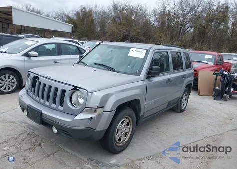 2015 Jeep Patriot Sport z USA, uszkodzony, nr VIN 1C4NJPBA5FD380200